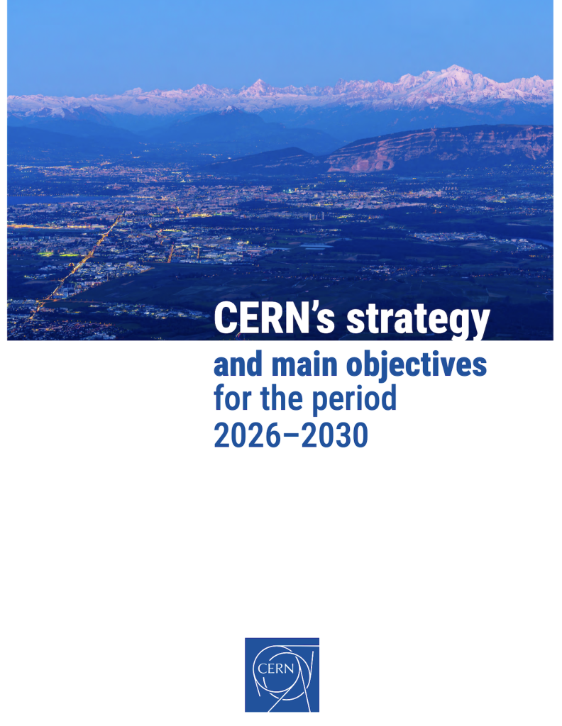 CERN's strategy and main objectives for the period 2026-2030